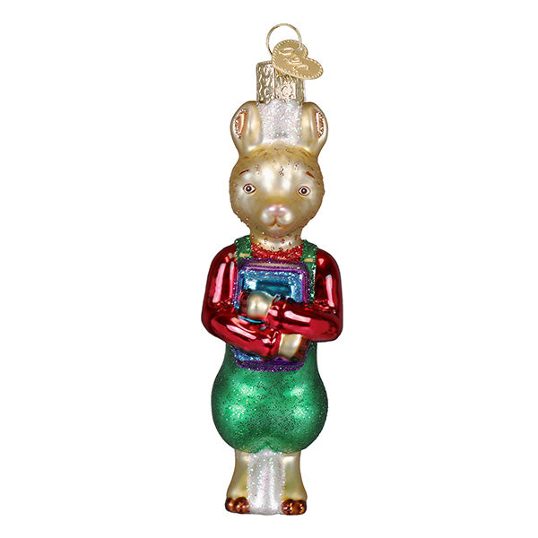 Llama Llama Holding Books Ornament