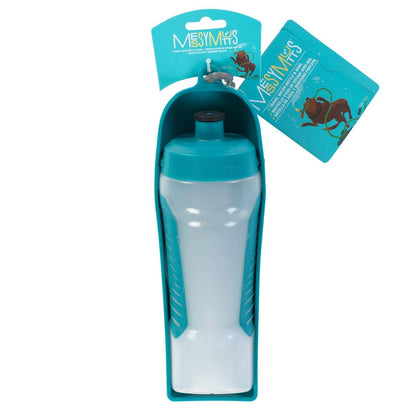 Messy Mutts Travel Water Bottle with Removable Bowl, 16oz