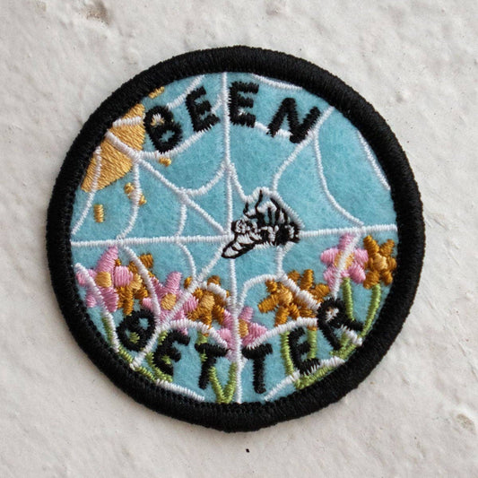 Been Better (Spiderweb) - Felt Sticky Patch