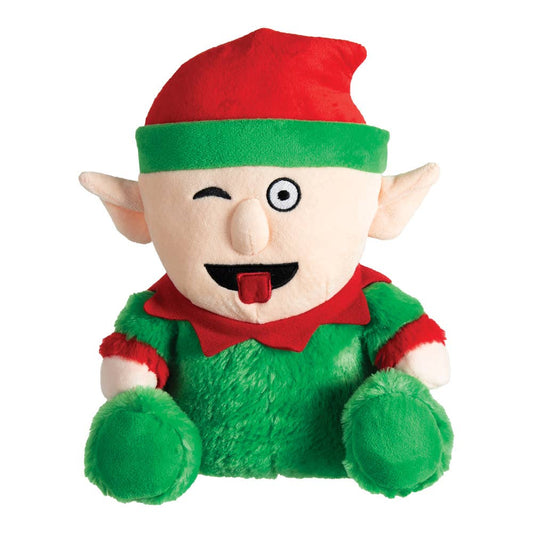 Caitec Inc - Chuckles Holiday Elf Plush Dog Toy