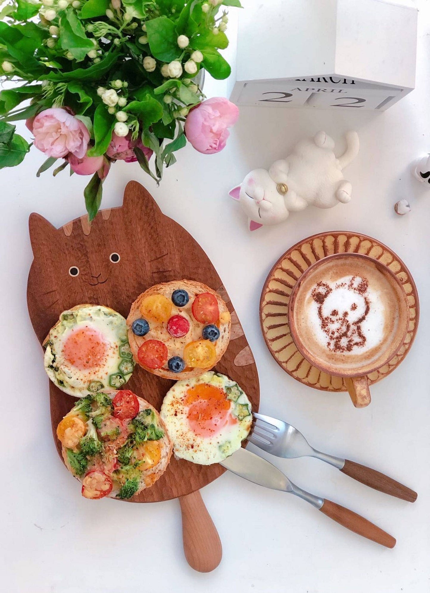 Cat Dinner Plate