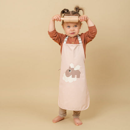 Done By Deer Waterproof Kids Apron Lalee Sand