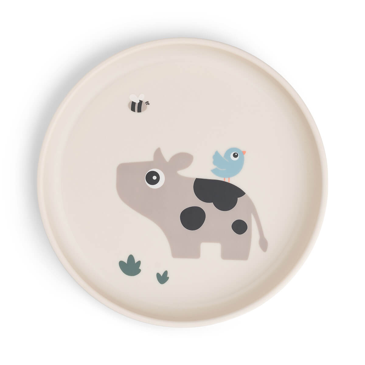 Done By Deer Foodie Plate - Tiny Farm Sand