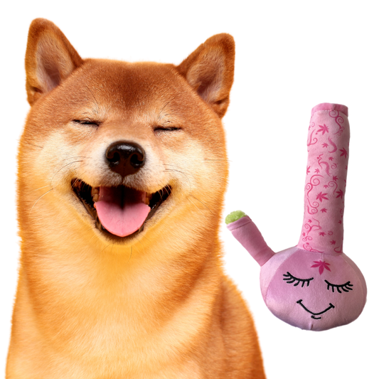PAW:20 - Harmony Bong 420 Dog Toy 🐶 Marijuana, Weed, Cannabis Themed