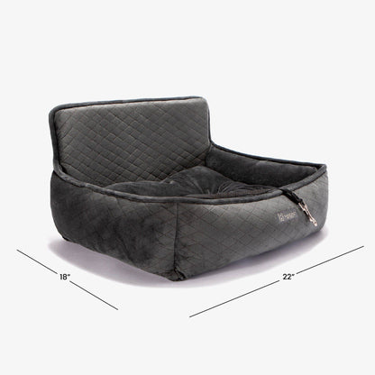 Nandog Pet Gear - The Car Seat Gray M