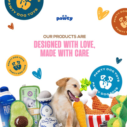 PAWTY Dog Toys - PAWTY's Ice Cream Interactive Dog Toy