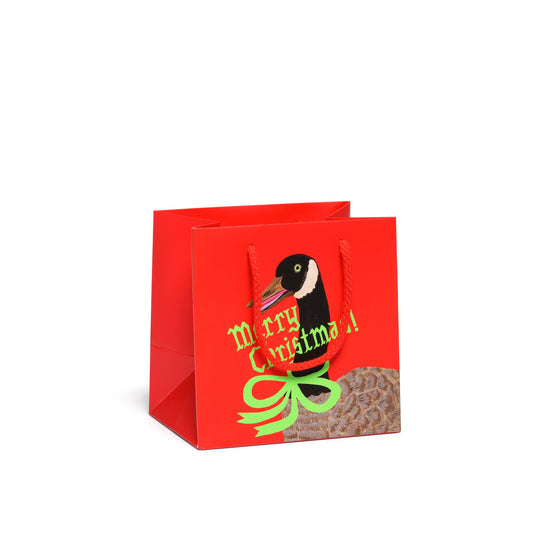 Christmas Goose gift bags -small
