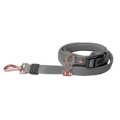 Doodle Couture, New York - Secure-In-Place Dog Leash - Steel