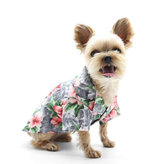 Dogo Pet - Tropical Floral Shirt