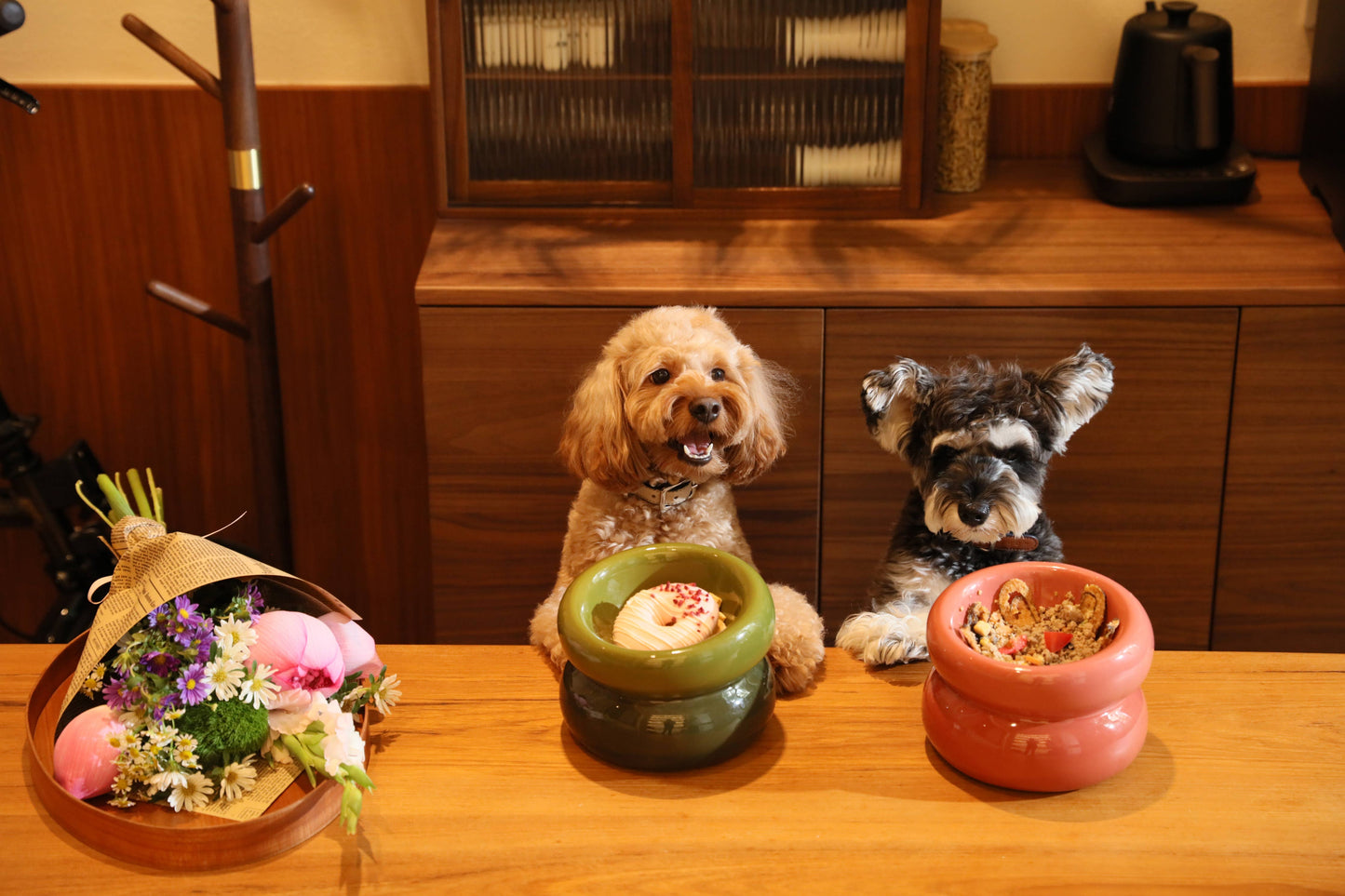 PEHOM - Soufflé Pet Bowl - Rose Pink