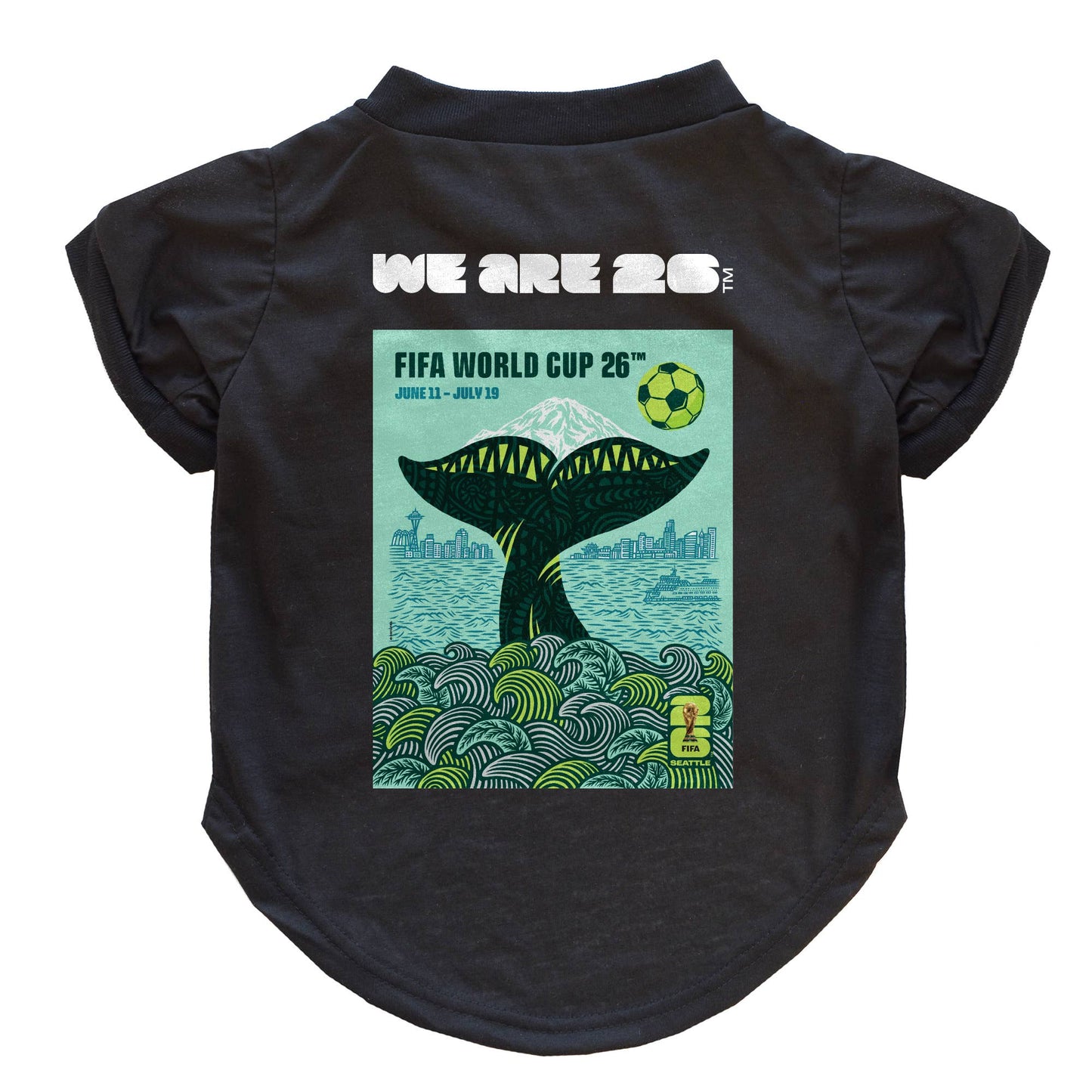 Little Earth Productions - 2026 FIFA World Cup Host City Pet T-Shirt