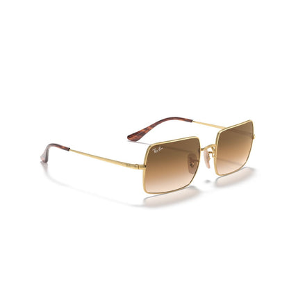 RAYBAN - RECTANGLE | Gold w/ Light Brown Gradient
