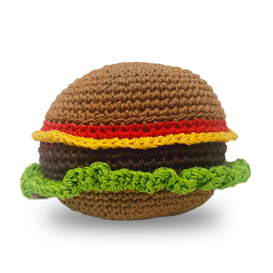 Dogo Pet - Crochet Toy - Burger