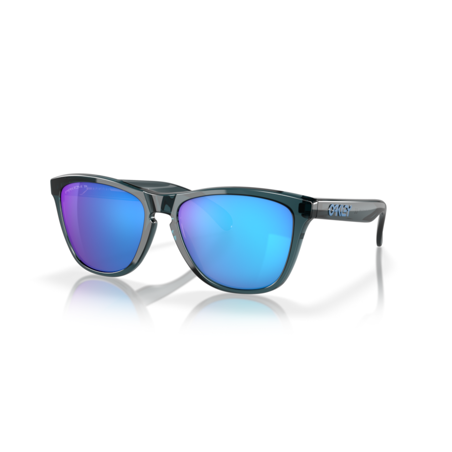 OAKLEY - FROGSKINS | Crystal Black w/ Prizm Sapphire Polarized