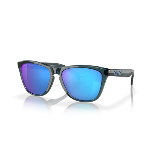 OAKLEY - FROGSKINS | Crystal Black w/ Prizm Sapphire Polarized