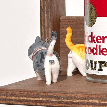 Best Friend Cat Figure Collectable Keyring -Random Box