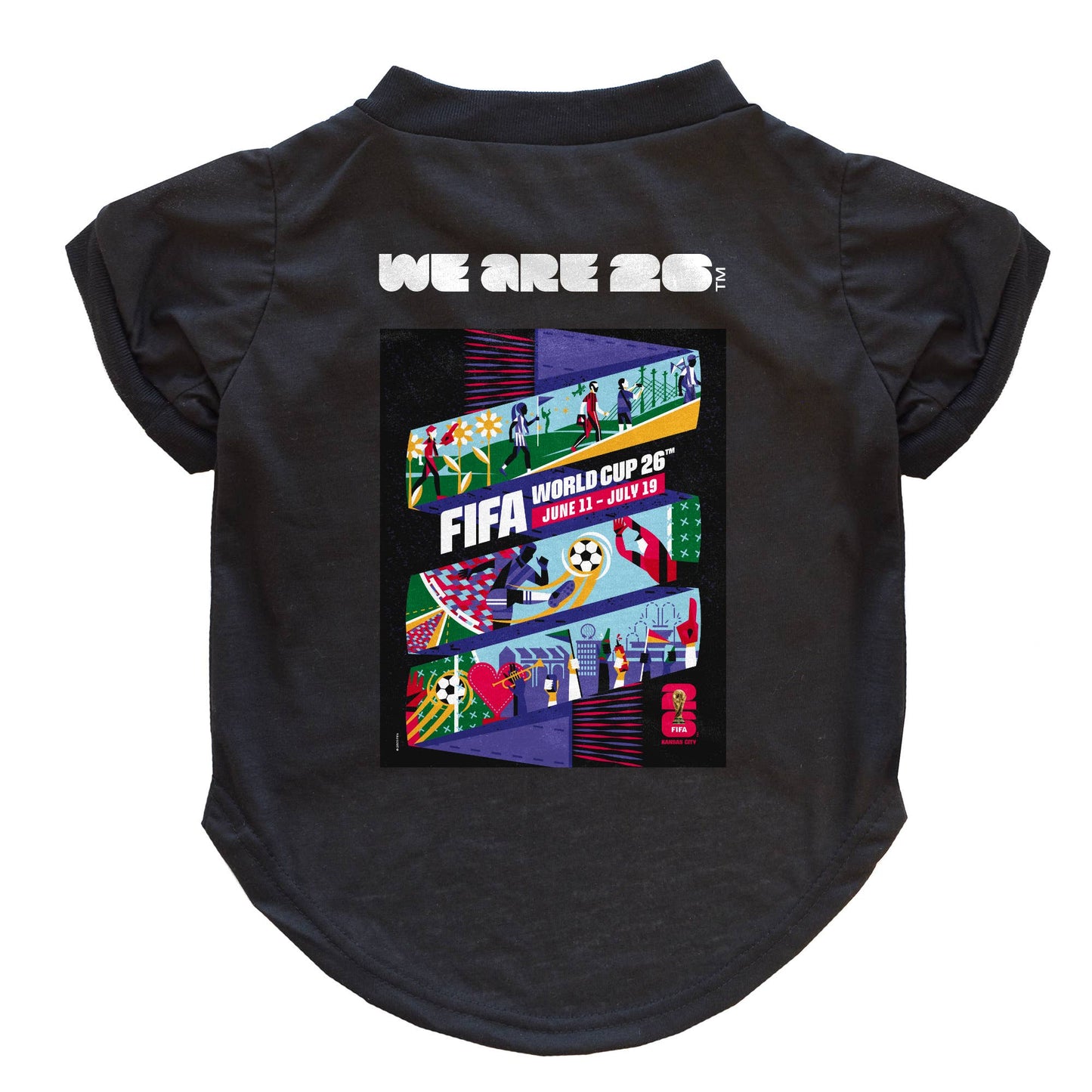 Little Earth Productions - 2026 FIFA World Cup Host City Pet T-Shirt