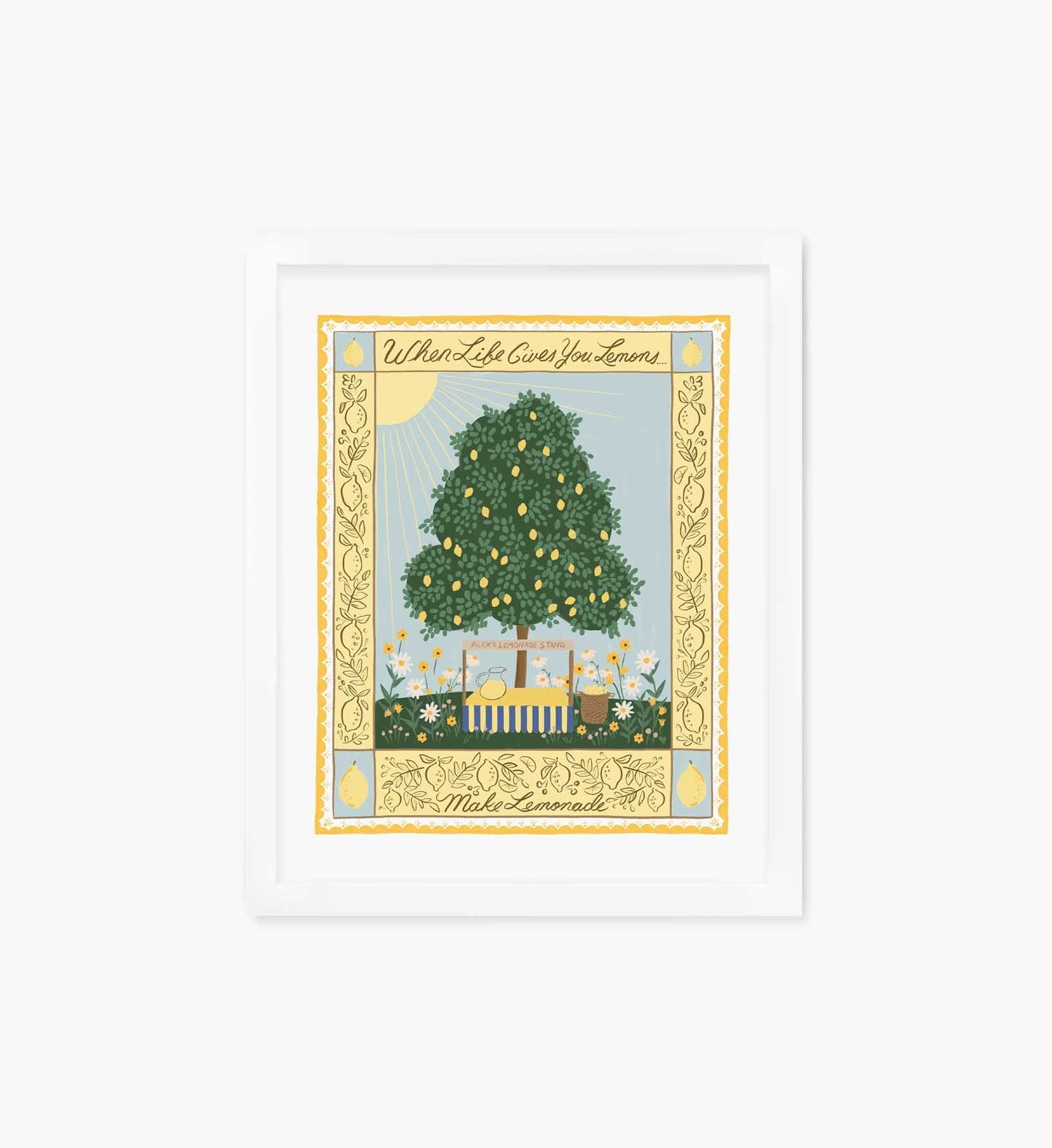 Lemonade Stand Art Print
