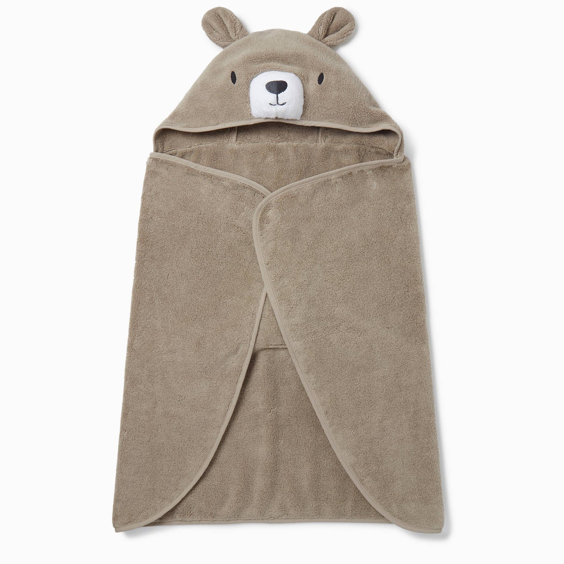 Cowshed Baby Body Wash & MORI Bear Hooded Towel Set