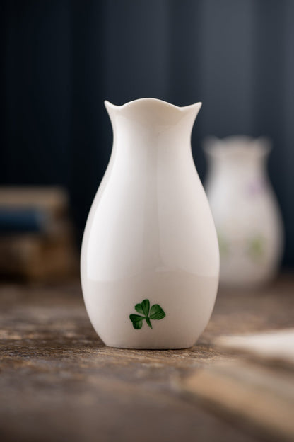 Belleek Forget Me Not Mini Vase