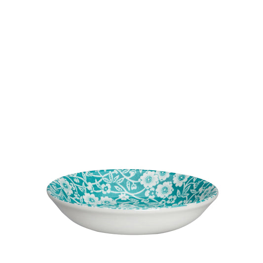 Burleigh Teal Butter Pat 12cm