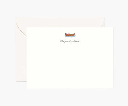 Activities Personalized Stationery  - Canoe