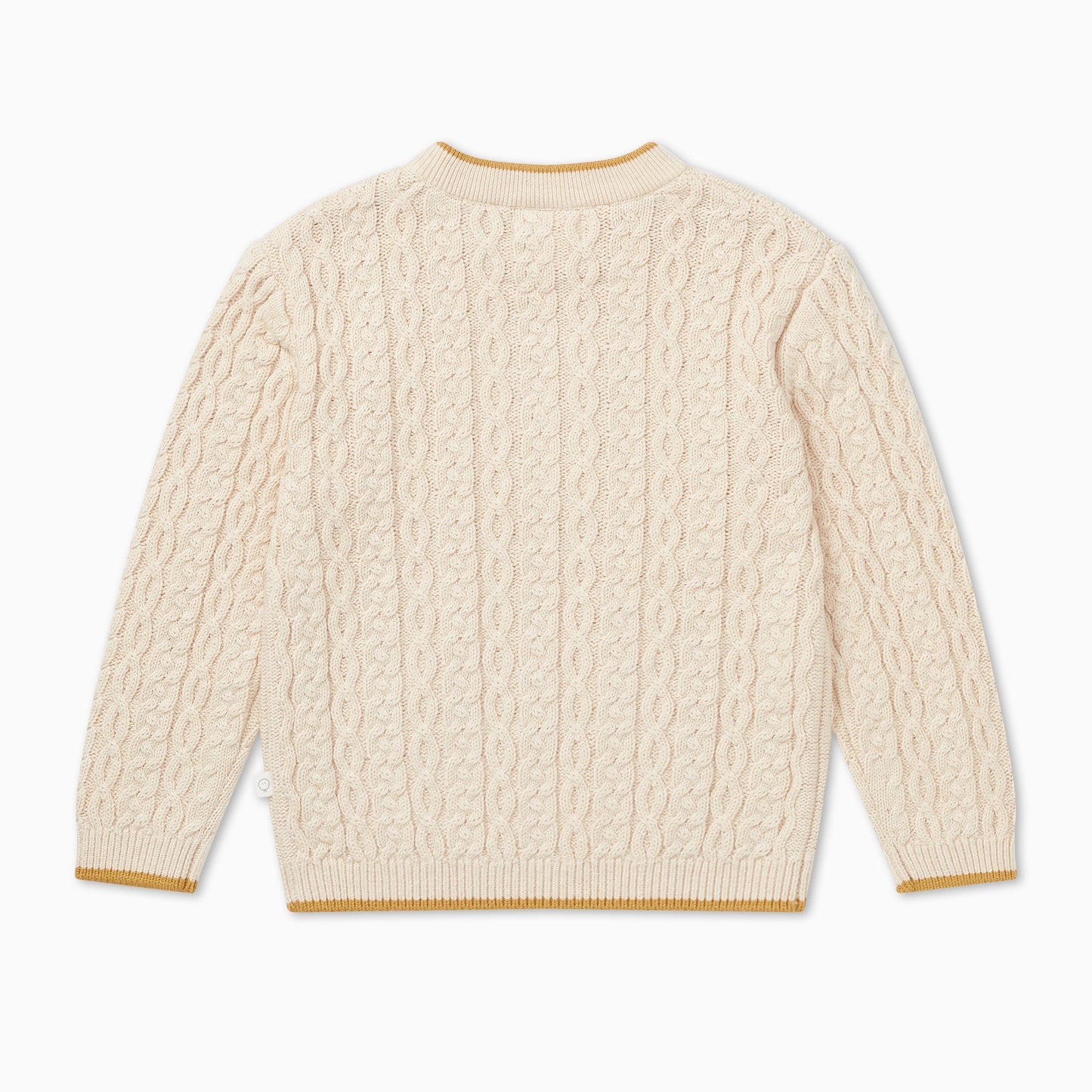 Cable Knit Tipped Jumper