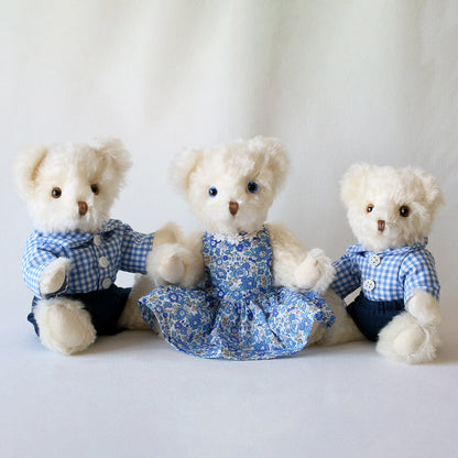 Canterbury Bears Prince George, Princess Charlotte, Prince Louis - Set of 3