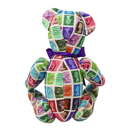 Canterbury Bears QEII Stamp Commemorative Bear
