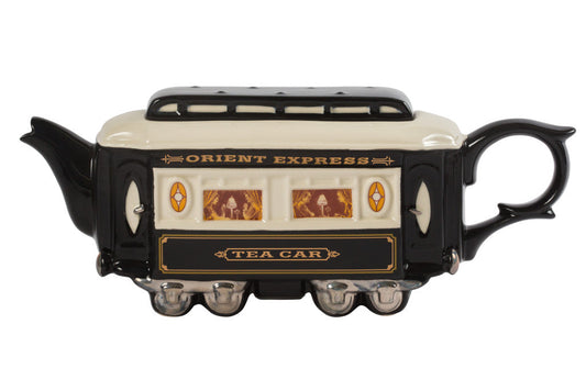 Ceramic Inspirations Orient Express Carriage Teapot