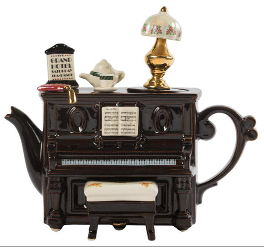 Ceramic Inspirations Piano Tea Dance Large Teapot