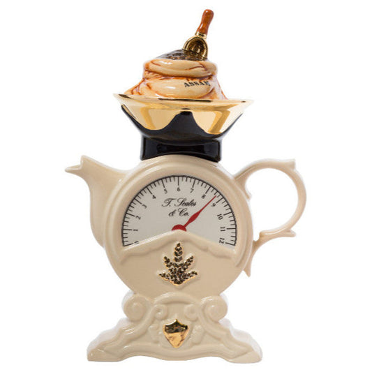Ceramic Inspirations Tea Scales Cream Medium Teapot