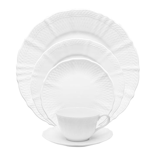 Cher Blanc Square Plate 15cm