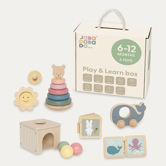 Jabadabado Play and Learn Box - 6 - 12m