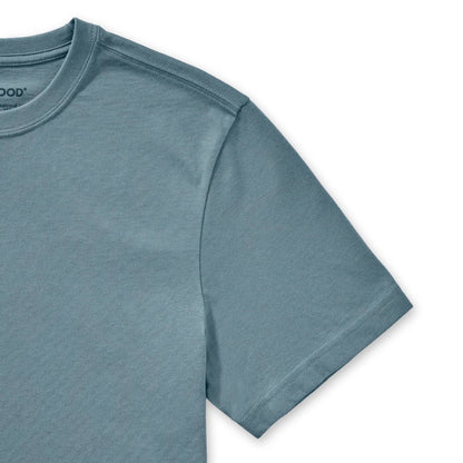 LIFE IS GOOD - MENS CRUSHER TEE | Legalize Mulligans Slate Blue