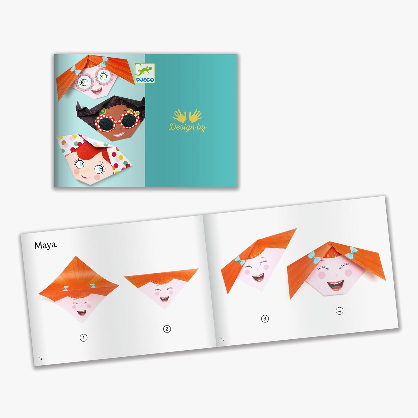Djeco Pretty Faces Origami Kit