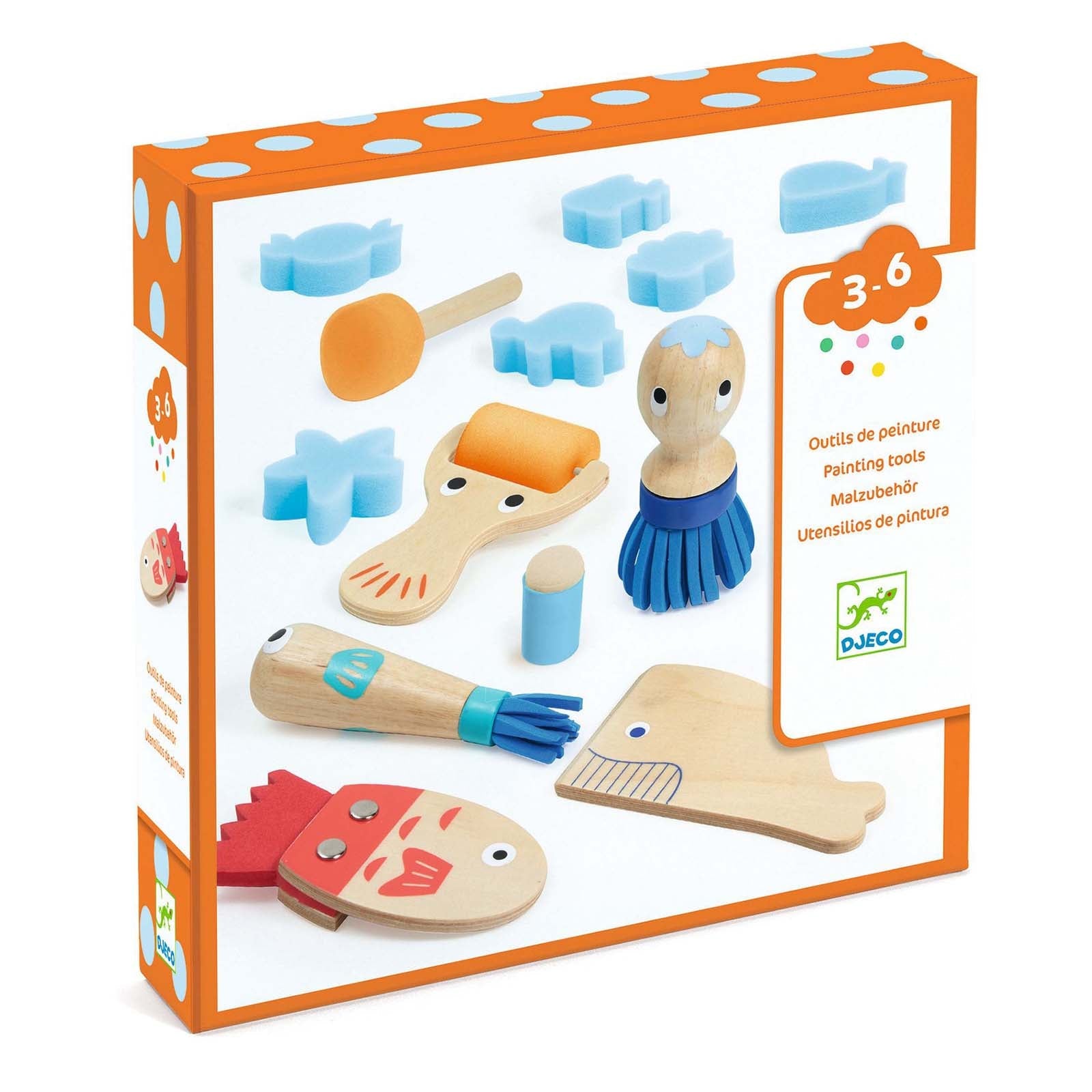 Djeco Unique Tools for Painting