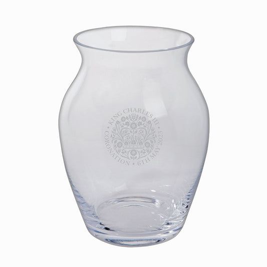 Dartington Coronation Emblem Vase