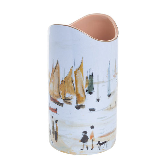 Dartington Lowry Vase Yachts