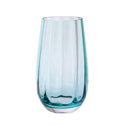 Dartington Teal Dewdrop Vase