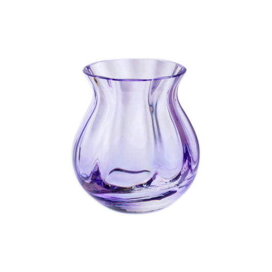 Dartington Violet Round Vase