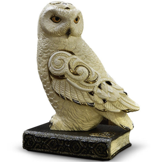 De Rosa Prestige Snowy Owl On Book