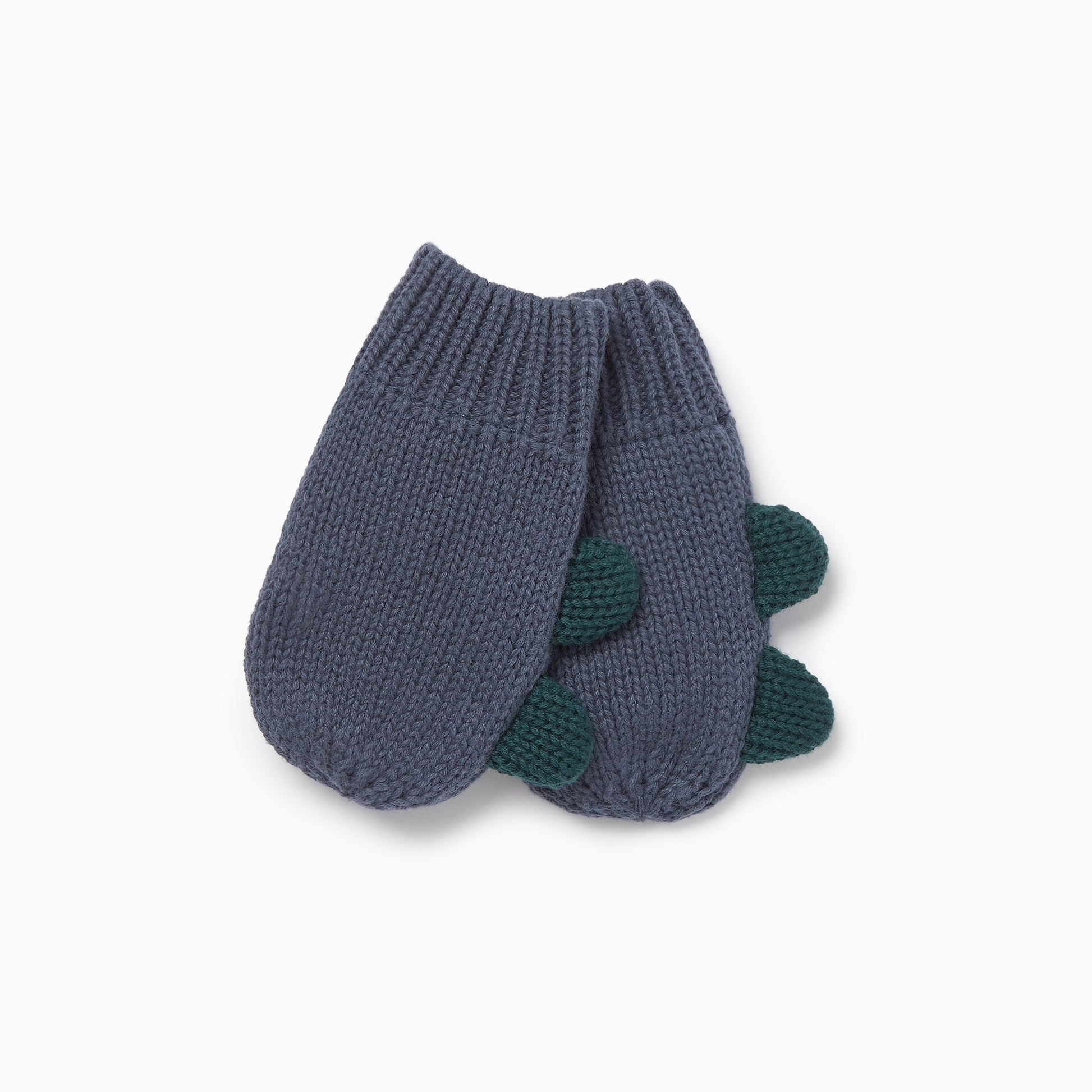 Dino Knitted Trapper Hat & Mittens Set
