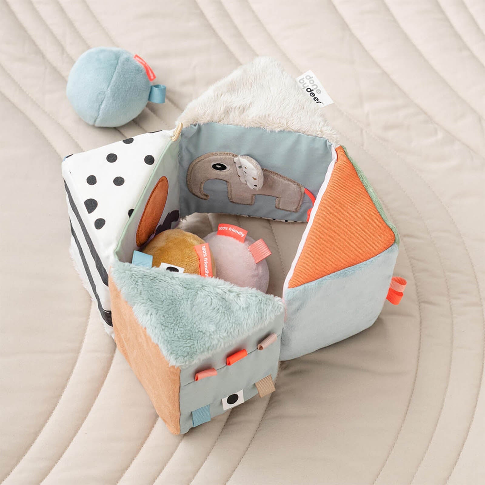 Done by Deer Friends Fold-Out Sensory Cube