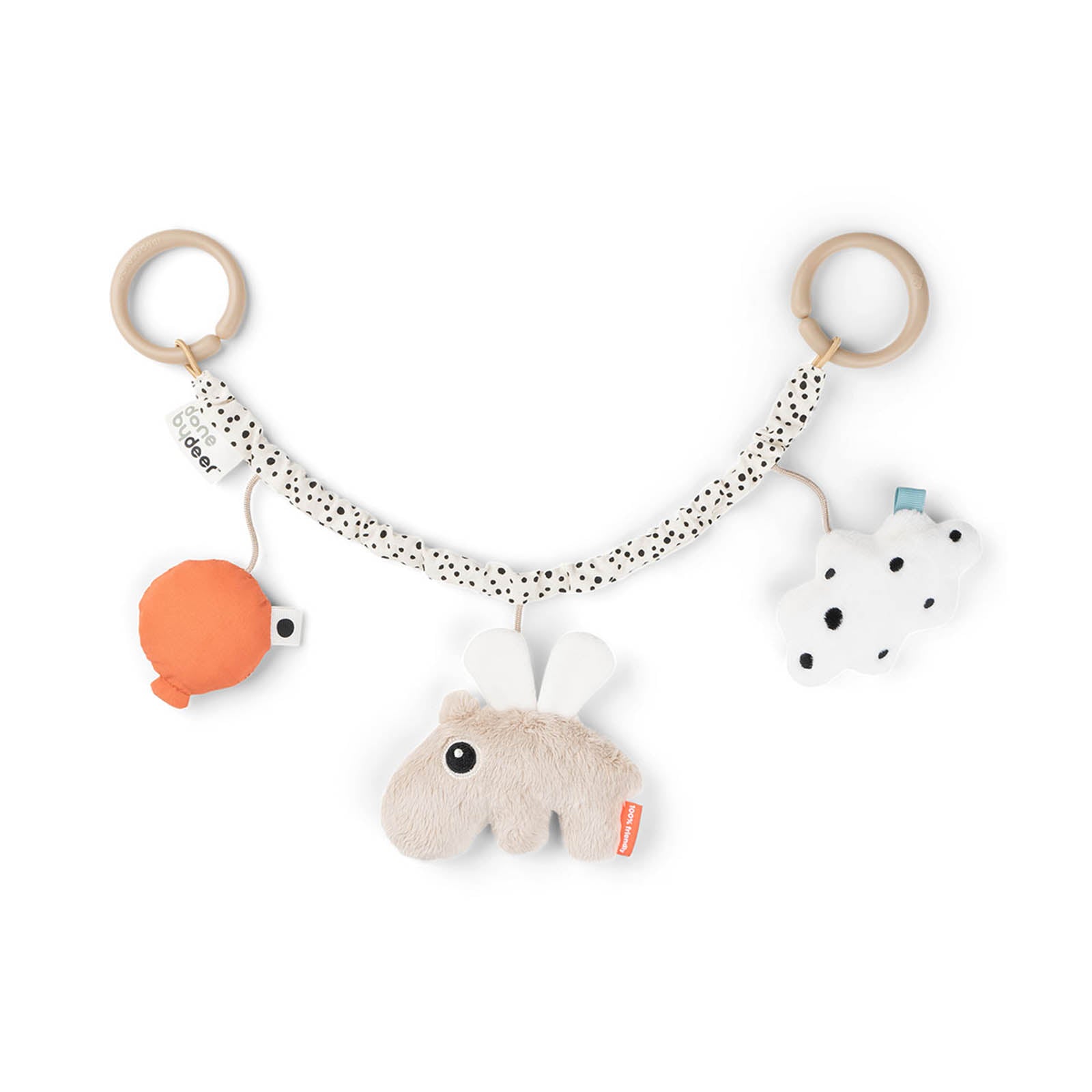 Done by Deer Happy Clouds Pram Toy