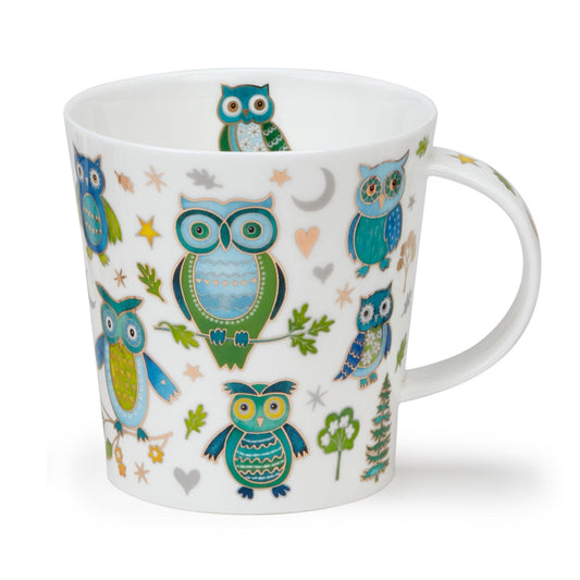 Dunoon Cairngorm Glitzy Gang Owl Mug
