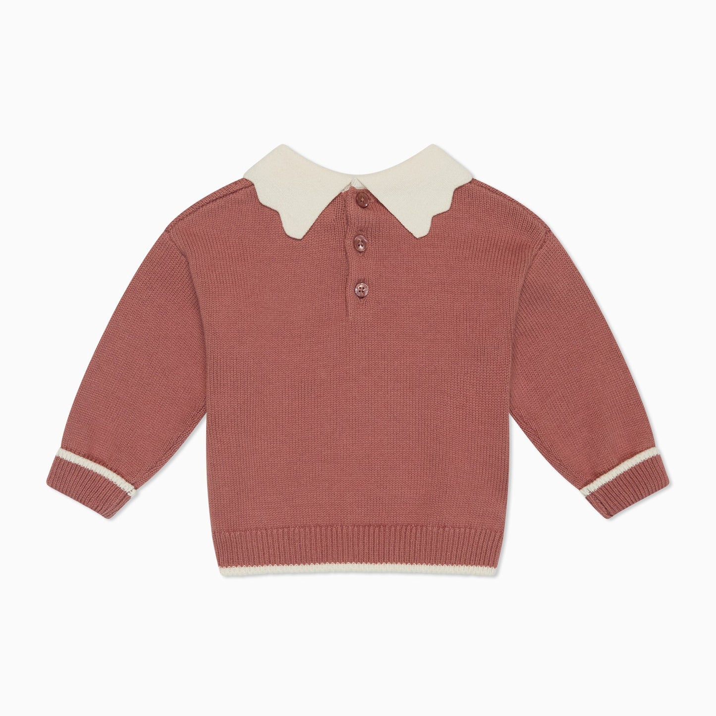 Collared Knitted Jumper
