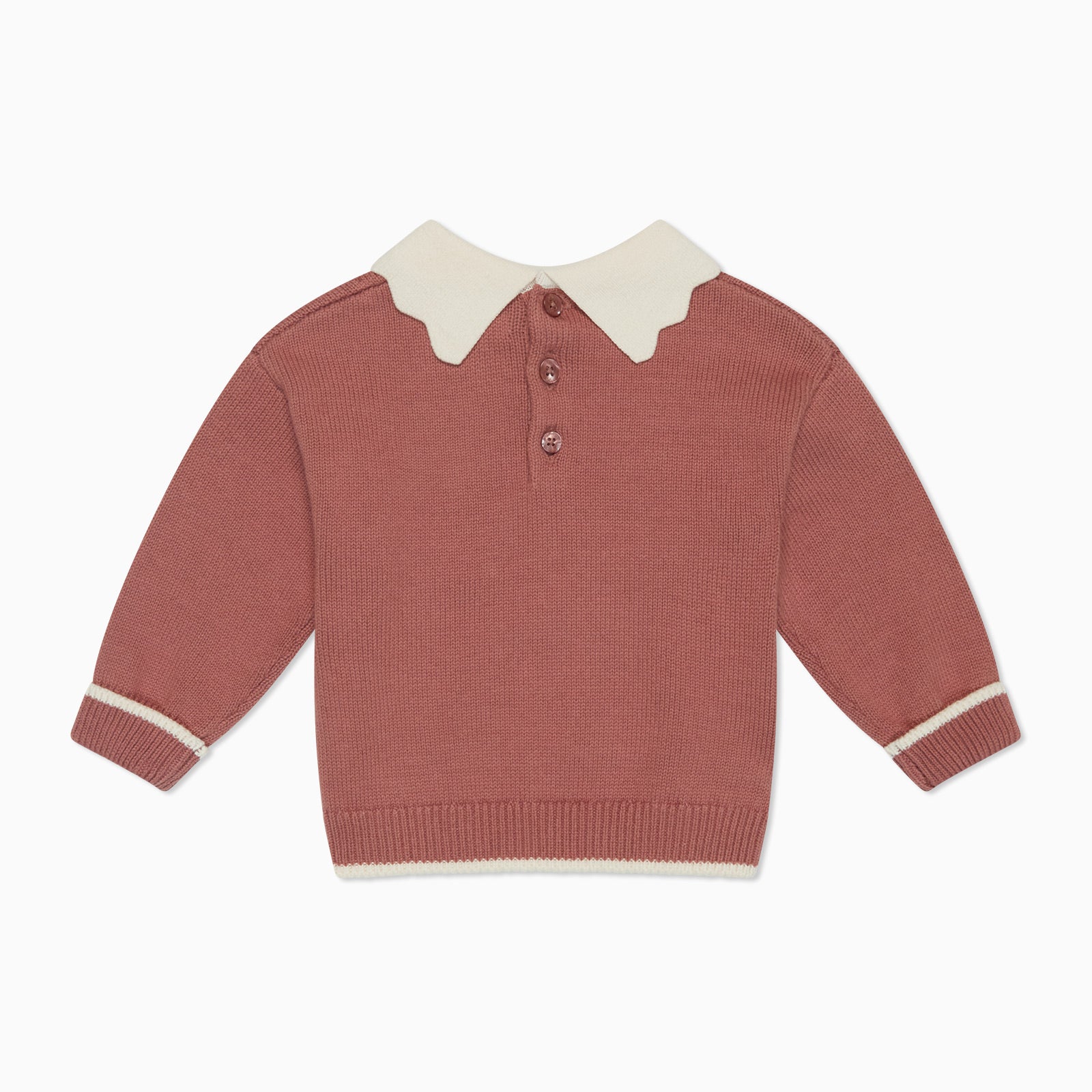 Collared Knitted Jumper