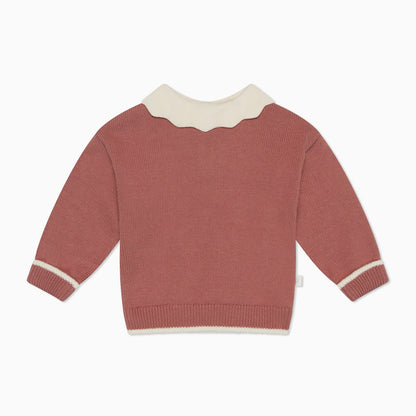 Collared Knitted Jumper