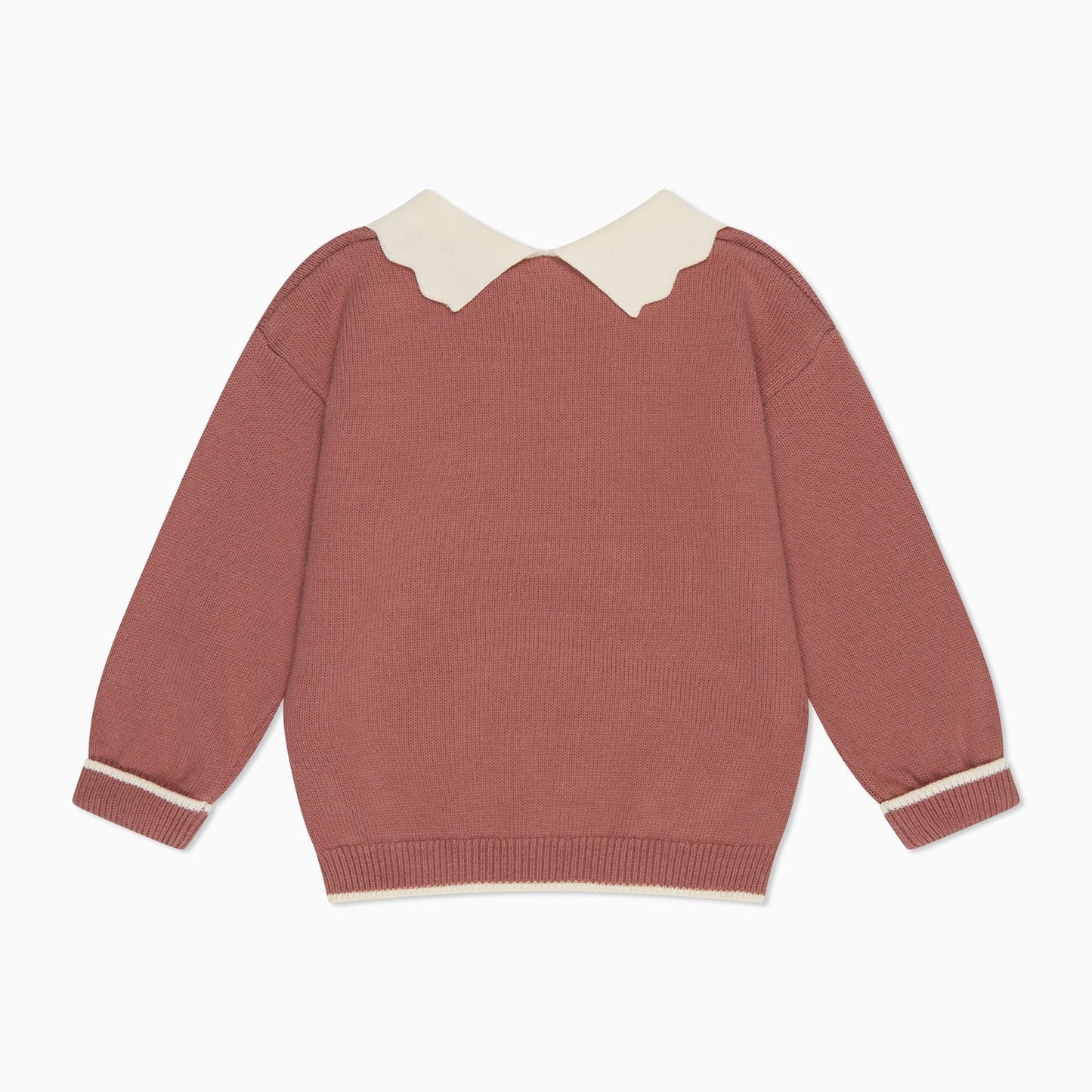 Collared Knitted Jumper